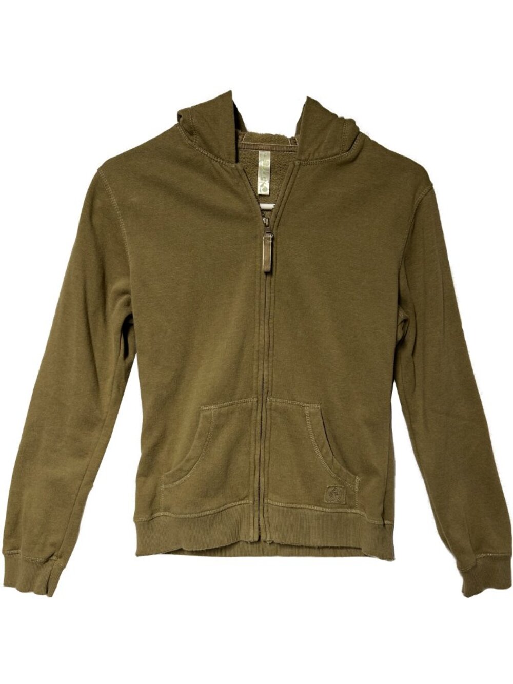 Women's Soybu Olive Green Zip-Up Hoodie